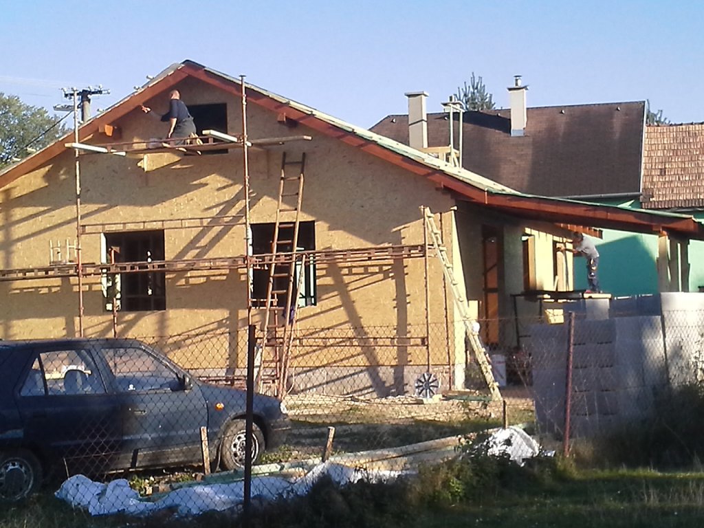 Montované domy, chaty